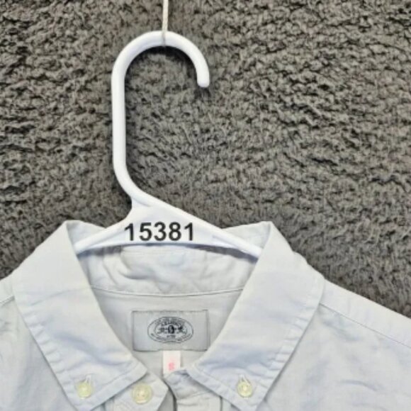 A Bathing Ape Shirt Men Size Small White Plaid Long Sleeves Button Down - Picture 9 of 9